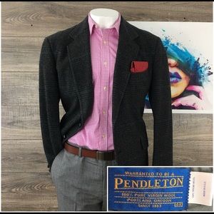 Vintage Pendleton men’s wool blazer - 44R